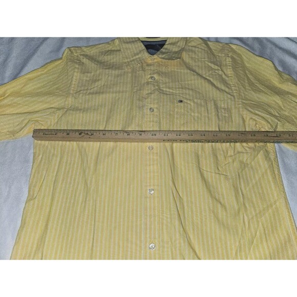 2 VTG Tommy Hilfiger Shirts Mens Small Multicolor Plaid Button Down Long Sleeve - Picture 9 of 9